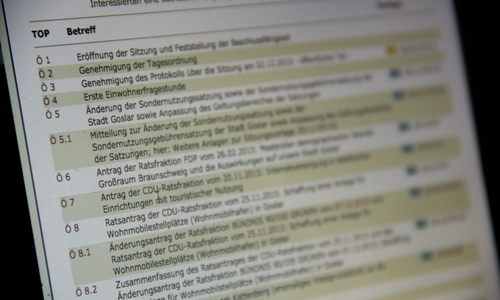 Der Ausschuss für Wirtschaftsförderung, Stadtentwicklung und Weltkulturerbe hält seine Sitzung heute ab 17 Uhr in der Halberstädter Straße 10 ab. Symbolfoto: Alec Pein