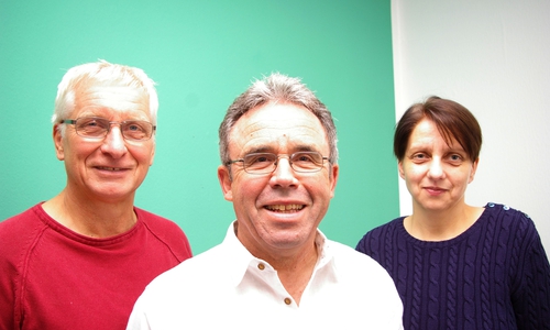Von links, Holger Barkhau, Karlheinz Pfeiff, Maren Battenberg. Foto: Privat