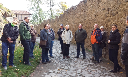 Der Bürgerverein Erkerode/Lucklum besuchte Burg Falkenstein.
Foto: Privat