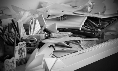 Die Klassenräume wurden total verwüstet. Symbolfoto: pixabay