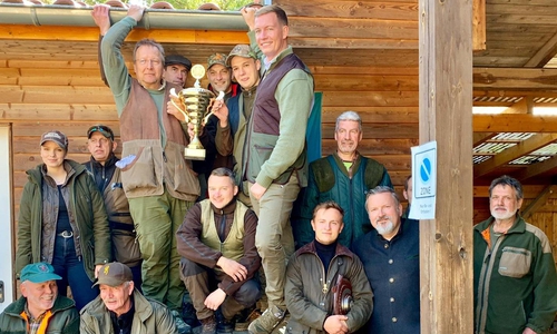 Gruppenfoto bei der Kreismeisterschaft im jagdlichen Schießen der Jägerschaft Wolfenbüttel. Foto: Jägerschaft Wolfenbüttel