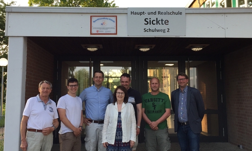 Dr. Manfred Bormann, Max Weitemeier, Stefan Fenner, Annegrit Helke, Florian Dörnbrack, Ingo Geisler, Marco Kelb (v. li.).
Foto: privat