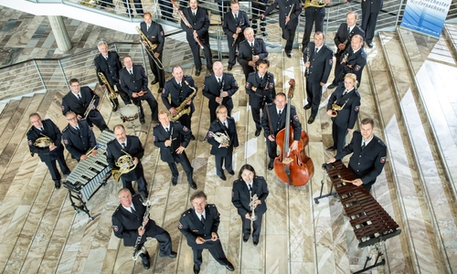 Das Polizeiorchester Niedersachsen. Foto: Polizei