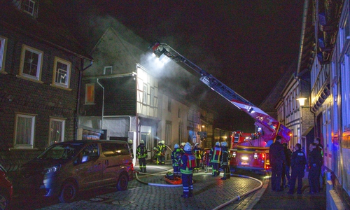 Die betroffene Wohnung ist nun unbewohnbar. Foto: Feuerwehr Goslar