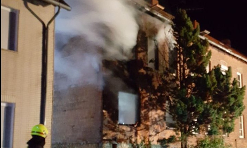 HWohnhausbrand in Wolsdorf. Foto: Aygün Erarslan