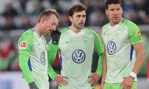 Erste Pleite des Sommers für Maximilian Arnold, Admir Mehmedi und Jeffrey Bruma. Foto: Agentur Hübner/Archiv