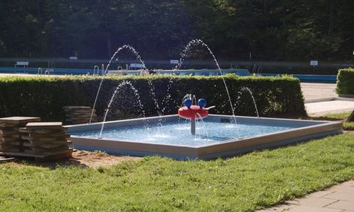 Pünktlich zum Saisonstart fertig: Das neue Babybecken im Waldbad.Foto: Stadt Helmstedt