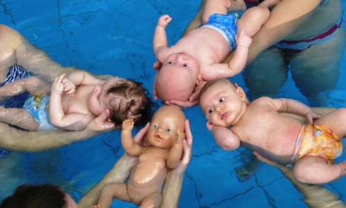 Im Bewegungsbad. Foto: Privat
