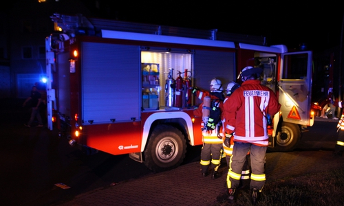 Eine angebrannte Plastikschüssel rief die Feuerwehr auf den Plan. Foto: Rudolf Karliczek