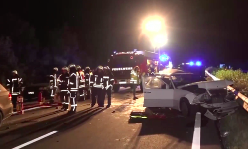 Anfang September präsentierte sich den Einsatzkräften ein Trümmerfeld mit etlichen Verletzten. Foto und Video: aktuell24/Kr
