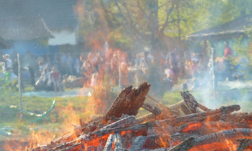 Osterfeuer Aktivspielplatz Fallersleben. Foto: Stadt Wolfsburg