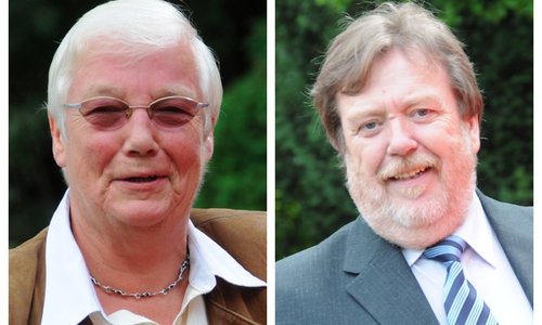 Hiltrud Bayer und Heinz-Rainer Bosse. Fotos: SPD