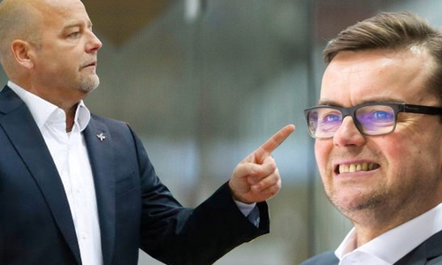 Co-Trainer Niklas Gällstedt (li.) und Head-Coach Pekka Tirkkonen wollen an dem Konzept der Grizzlys anknüpfen. Fotos: imago/Geisser / Hay/Citypress24