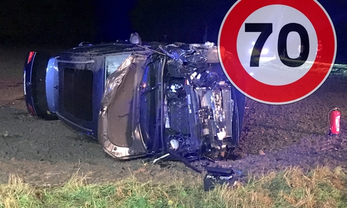 Ein heftiger Unfall auf der L631 - solche Bilder sollen bald der Vergangenheit angehören. Foto: Nick Wenkel