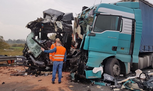 Erneut kam es auf der A2 zu einem LKW-Unfall mit tödlichem Ausgang. Fotos und Video: aktuell24/BM