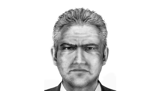 Mit diesem Phantombild sucht die Polizei nach einem der mutmaßlichen Feuerwehr-Schläger. Foto: Polizei