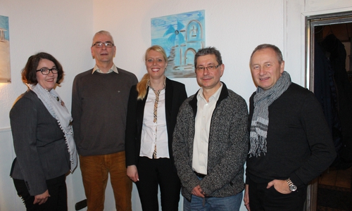 Landtagsabgeordnete Susanne Schütz und der FDP Kreisvorstand Salzgitter (Thomas Wüste (stellvertretender Kreisvorsitzender), Bianca Bärecke (stellvertretende Kreisvorsitzende), Ralf Ludwig (Kreisvorsitzender) und Michael G. Ehret (Schatzmeister)). Fotos: Jonas Walter