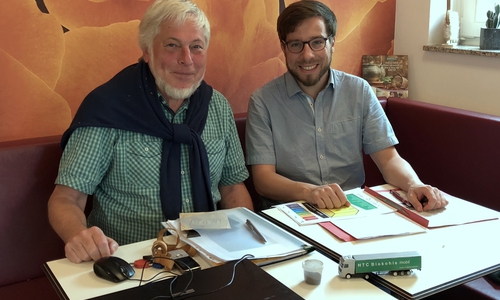 Reinhard Voges (links) und Victor Perli MdB. Foto: privat