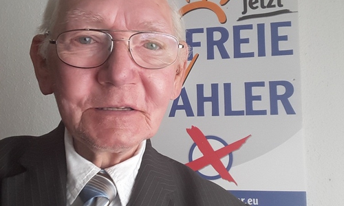 Günter Nehmann, Freie Wähler ist seit über 50 Jahren aktiv in der Kommunalpolitik. Foto: Privat