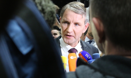 Der Thüringer AfD-Landesvorsitzende Björn Höcke gilt als Hauptprotagonist des vom Verfassungsschutz als Beobachtungsfall eingestuften Flügels innerhalb der AfD. Der Flügel wurde am 30. April formell aufgelöst. Seine Mitglieder agieren politisch jedoch weiter.