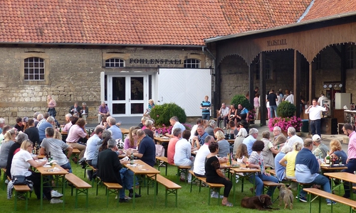 Am Samstag fand das Barbecue mit Uwe Lagosky statt. Foto: CDU