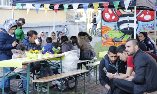 Der Auftakt der "Interkulturellen Höfe" fand in der Stabsstelle Integration am Rosenwall 1 statt. Foto: Stadt Wolfenbüttel/RAE
