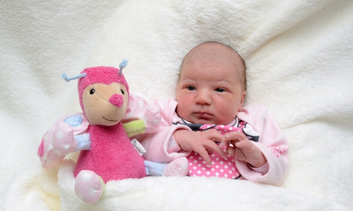 Willkommen Liv Svea Zimolong. Foto: babysmile24.de