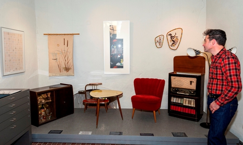 Rendezvous am Nierentisch im Stadtmuseum Foto: Stadtmuseum Schloss Wolfsburg