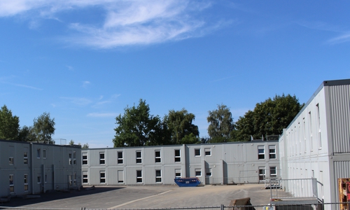 In Wolfenbüttel sollen die Flüchtlinge in Container untergebracht werden. Foto: Jan Borner