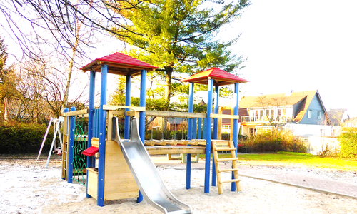 Die neue Spielekombination St. Gabriel in der Corveystraße. Foto: Stadt Wolfsburg