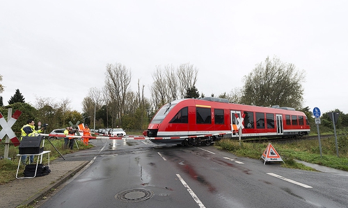 Testfahrten dazu fanden am 22. Oktober 2017 statt und wurden messtechnisch ausgewertet. Foto: PTB
