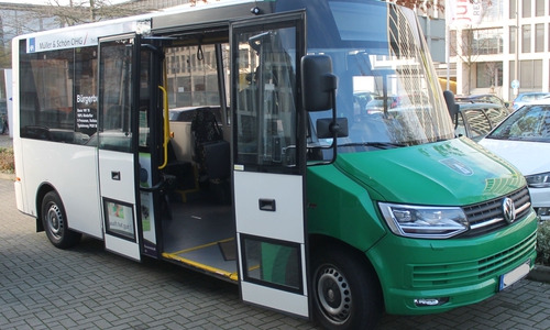 So oder ähnlich werden die Kleinbusse aussehen, die künftig im Verbandsgebiet unterwegs sein werden. Symbolfoto: Regionalverband