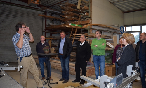 13 Unternehmer aus dem Stadtteil Vienenburg kamen zum mittlerweile 16. Werkstattgespräch, um sich auszutauschen. Foto: Stadt Goslar