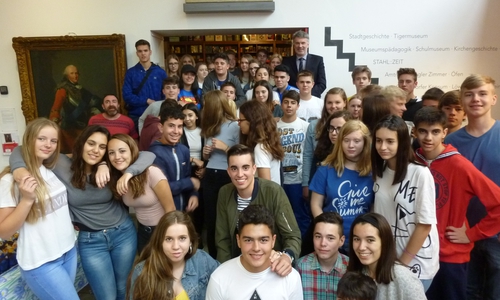 Die Schüler waren zu Gast im Kreismuseum. Foto: Landkreis Peine