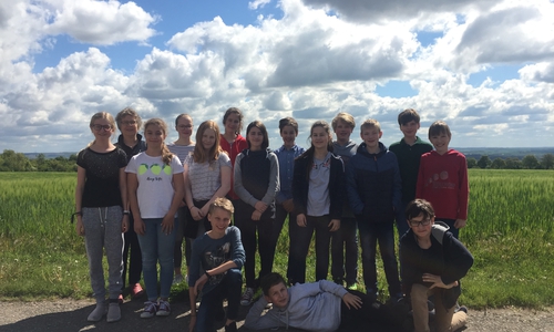 Der Teenie-Chor der Großen Schule Wolfenbüttel  auf Chorfahrt in Schöningen. Foto: Große Schule Wolfenbüttel