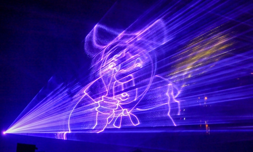 Sowohl am Freitag als auch am Samstagabend gab es eine aufwändige Lasershow. Fotos: Stadt Wolfenbüttel/RAE