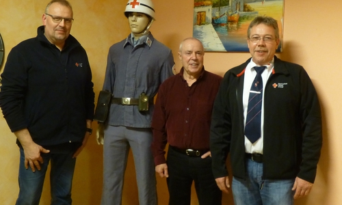 Rainer Wachsmann, Hans-Udo Dillmann und Dirk Noll bilden den geschäftsführenden Vorstand (v. li.). Fotos: Timo Pischke\DRK Kreisverband Goslar