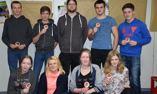 Das Jugend-Einsatz-Team blickte auf das erste Einsatzjahr zurück. Foto: DLRG