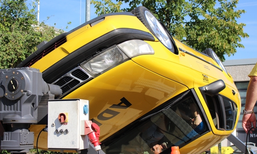 Überschlagsimulatoren sollen zum Beispiel beim Verkehrssicherheitstag zum Einsatz kommen. Symbolbild: Max Förster