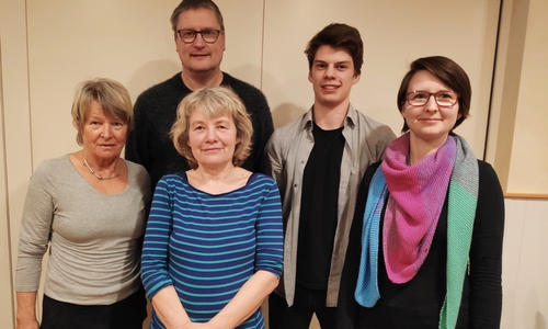 Der neue Vorstand. Foto: Bündnis 90/Die Grünen