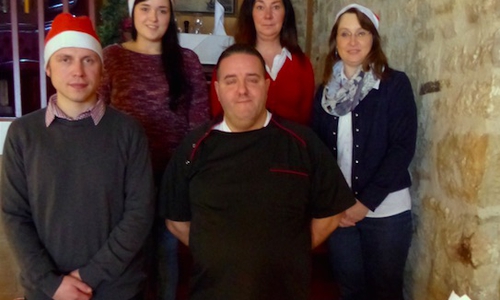 Weihnachtsfeier der Ambulanten Hilfe. Foto: Privat