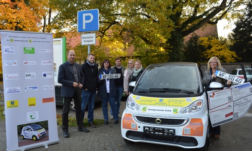  Sickter Verwaltung bekommt E-Auto. Foto: Privat