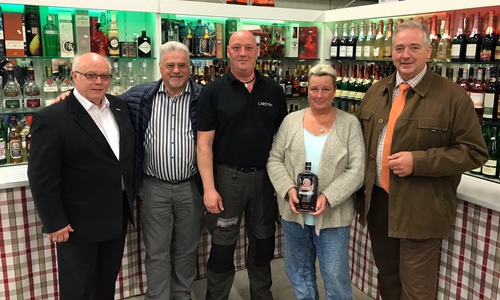 Wolfgang Gürtler, Hani Felderhoff, Carsten und Anke Brockmann sowie Frank Oesterhelweg (v. li.). Foto: privat