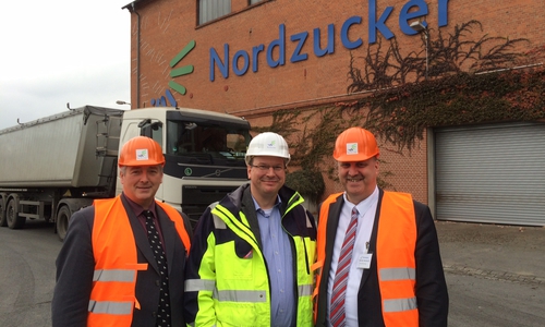 Im Bild v. l. n. r. Frank Oesterhelweg, Dr. Jörg Vietmeier und Andreas Memmert. Foto: privat