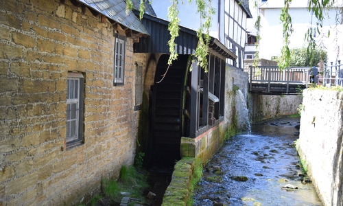 Das Rad der Lohmühle steht vorerst still.

Foto: Stadt Goslar