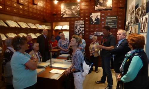Die Ausflugsteilnehmer des AWO-OV-WF im Friedlandmuseum. Foto: Privat