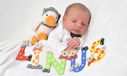 Willkommen, Linus Maximilian Hesse. Foto: babysmile24.de
