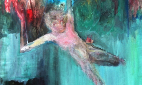 Das Kunstwerk „Flieg Menschlein flieg“ des Künstler Thomas Krutmann. Foto: Thomas Krutmann