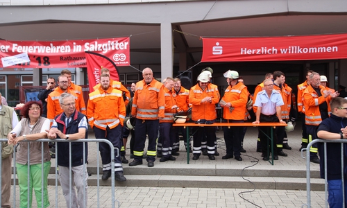 Lasset die Spiele beginnen. Rund 350 Kameraden traten in Mannschaften gegeneinander an. Fotos/Podcasts: Rudolf Karliczek