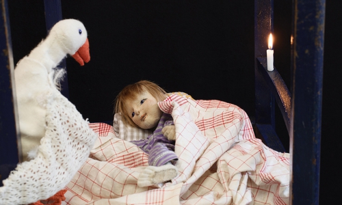 Das AHA-ERLEBNISmuseum lädt zur Weihnachtsfeier mit der Die Weihnachtsgans Auguste und dem Weihnachtsengel ein. Foto: AHA-ERLEBNISmuseum 